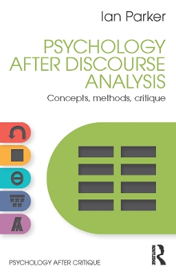 Psychology After Discourse Analysis: Concepts, methods, critique by Ian Parker