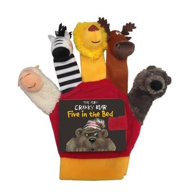 The Very Cranky Bear: Five in the Bed Hand Puppet book