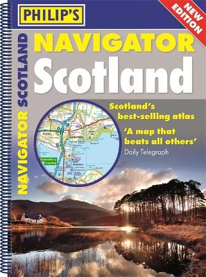Philip's Navigator Scotland: (A4 Spiral binding) book