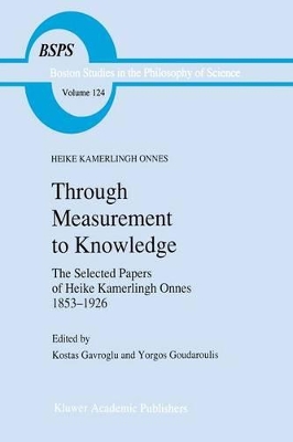 Through Measurement to Knowledge book
