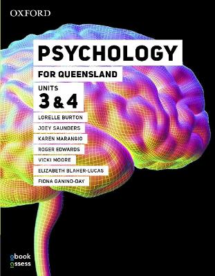 Psychology for Queensland Units 3&4 Student book + obook assess book