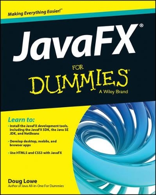 JavaFX For Dummies book