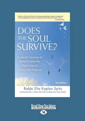 Does the Soul Survive?: A Jewish Journey to Belief in Afterlife, Past Lives & Living with Purpose - 2nd Edition book