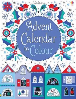 Advent Calendar to Colour book
