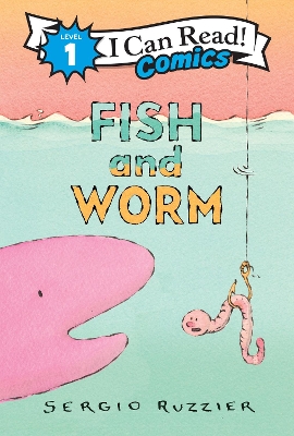 Fish and Worm by Sergio Ruzzier