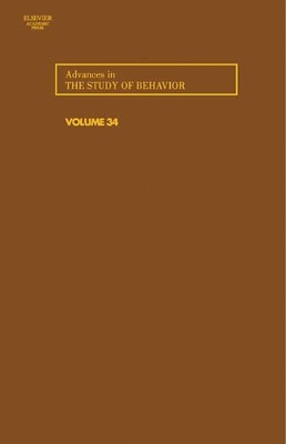 Advances in the Study of Behavior book