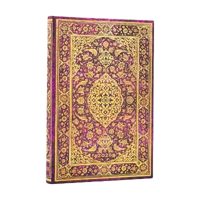 2026 The Orchard (Persian Poetry) Mini 12-month Horizontal Hardcover Flexi Dayplanner 2026 (Elastic Band Closure) book