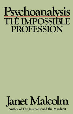Psychoanalysis, the Impossible Profession book