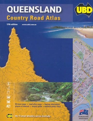 Queensland Country Road Atlas book