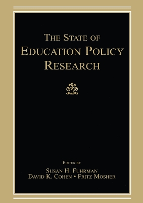 State of Education Policy Research book