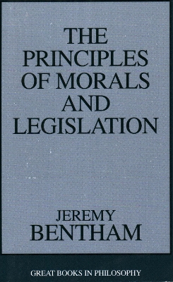 Principles Of Morals And Legislation book