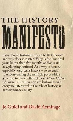 The History Manifesto by Jo Guldi