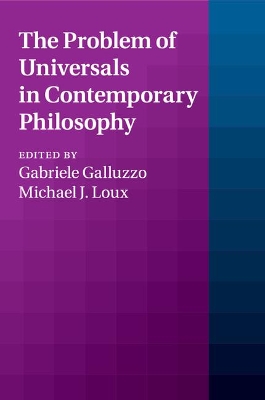 Problem of Universals in Contemporary Philosophy book
