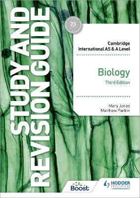 Cambridge International AS/A Level Biology Study and Revision Guide Third Edition book