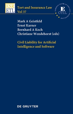 Civil Liability for Artificial Intelligence and Software book