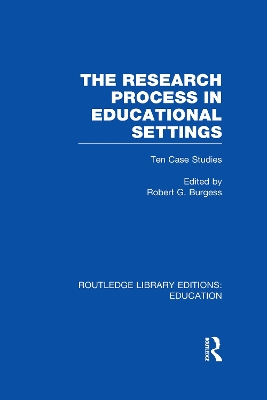 Research Process in Educational Settings book