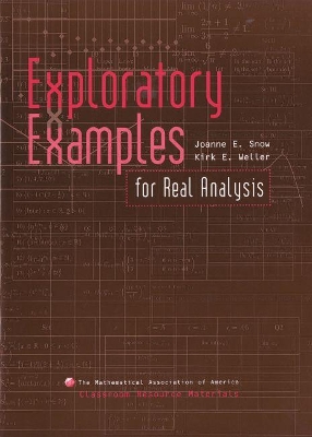 Exploratory Examples for Real Analysis book