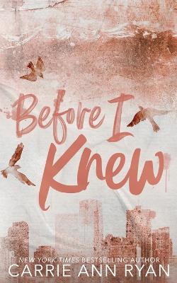 Before I Knew - Special Edition book