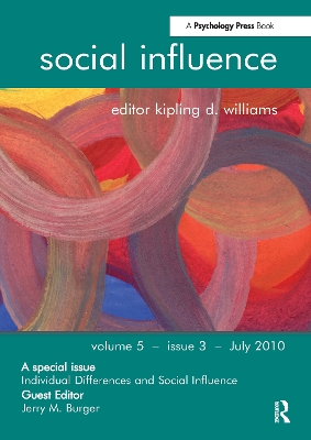 Individual Differences and Social Influence by Jerry M. Burger