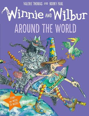 Winnie and Wilbur: Around the World PB & CD book