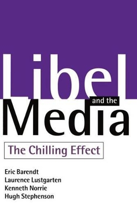 Libel and the Media book