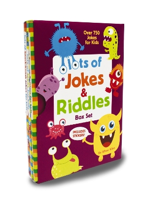 Lots of Jokes and Riddles Box Set: A Collection of Laugh Out Loud Busy Books for Children with Over 750 Jokes, Riddles, Tongue Twisters, and Puns book
