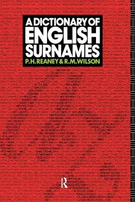 A Dictionary of English Surnames book