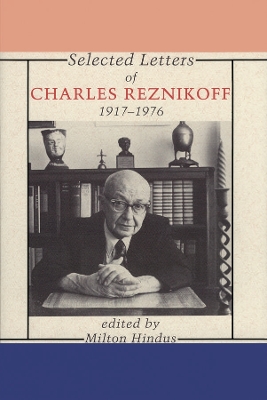 Selected Letters of Charles Reznikoff: 1917-1976 book