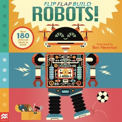 Flip, Flap, Build: Robots book