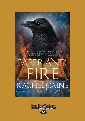 Paper and Fire by Rachel Caine