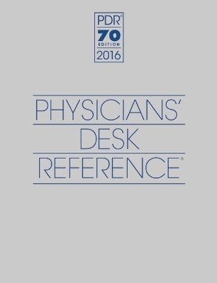 2016 Physicians' Desk Reference, 70th Edition (Boxed) book