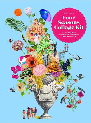 Four Seasons: Build four beautiful collages from this complete kit book