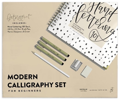 Modern Calligraphy Kit for Beginners book
