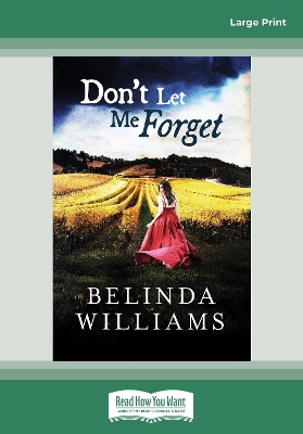 Don't Let Me Forget book