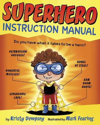Superhero Instruction Manual book