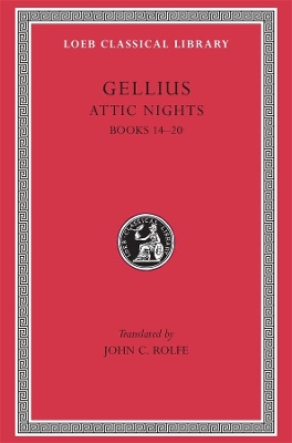 The Attic Nights by Gellius