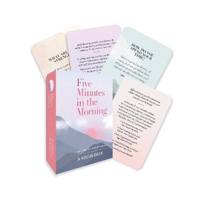 Five Minutes in the Morning: A Focus Card Deck: 50 Cards to Change Your Day by Aster