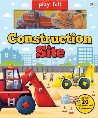 Play Felt Construction Site book