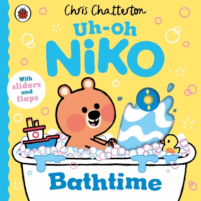 Uh-Oh, Niko: Bathtime: a push, pull and slide story book