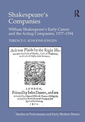 Shakespeare's Companies book