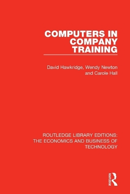 Computers in Company Training by David Hawkridge