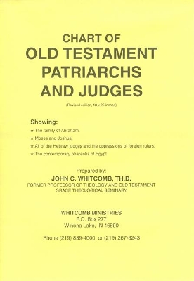 Chart Old Testament Patriarchs and Judges (Paper) book