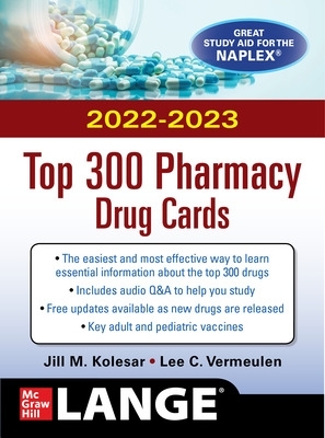 McGraw Hill's 2022/2023 Top 300 Pharmacy Drug Cards book