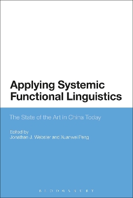 Applying Systemic Functional Linguistics by Jonathan J. Webster