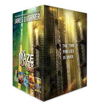 The Maze Runner Series Complete Collection Boxed Set by James Dashner