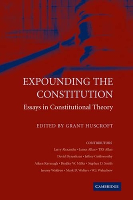 Expounding the Constitution book