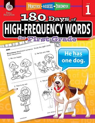 180 Days of High-Frequency Words for First Grade book