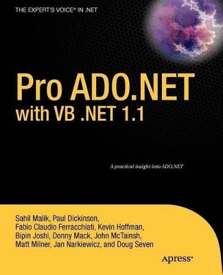 Pro ADO.NET with VB .NET 1.1 book