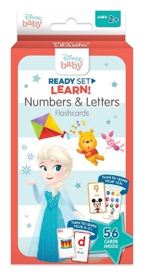 Disney Baby: Ready Set Learn! Numbers and Letters Flashcards (Ages 2+) book