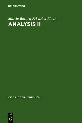 Analysis II book